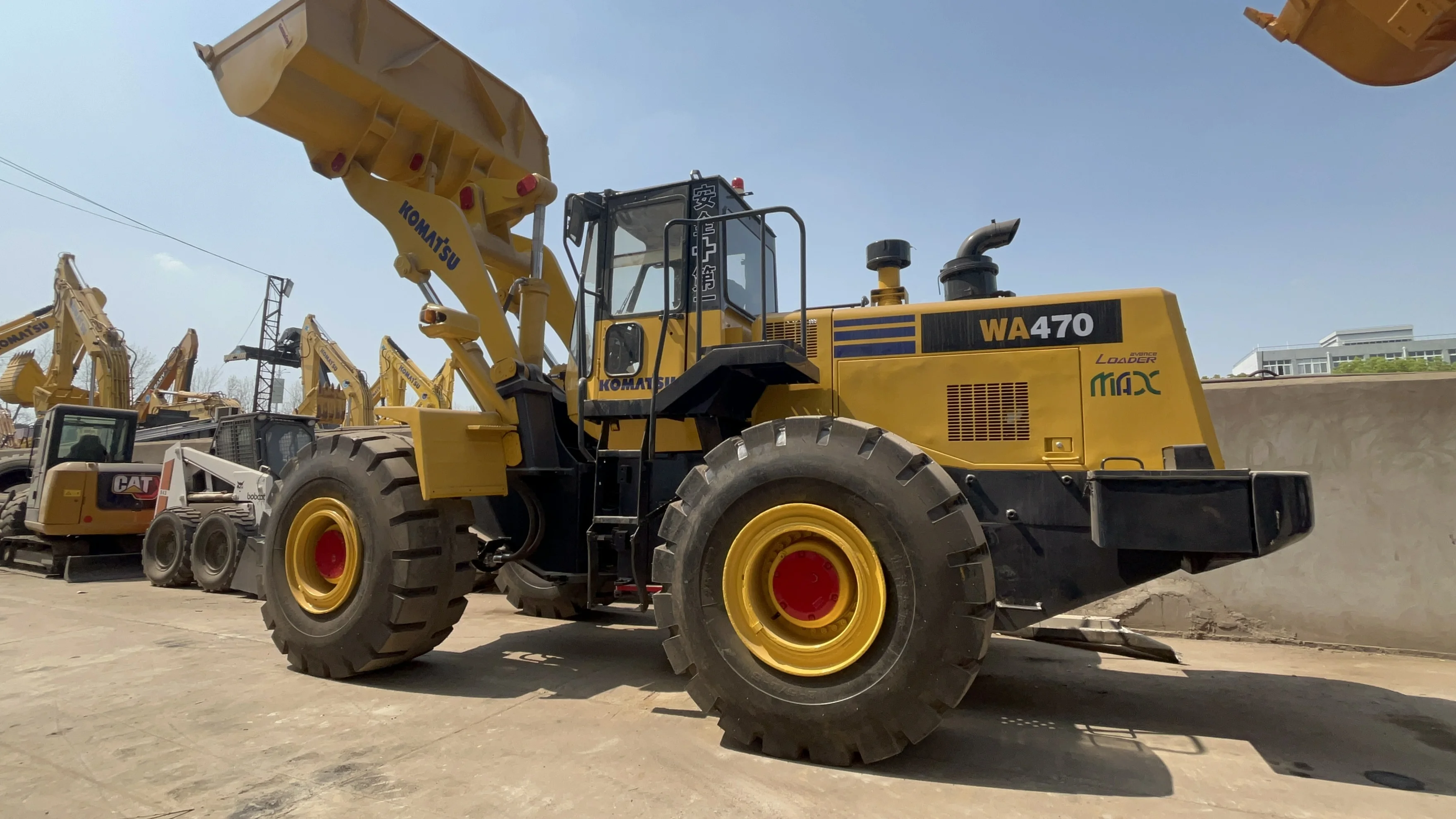 Komatsu WA470-3 Loader - 15 TON Capacity & 194 Kw Power