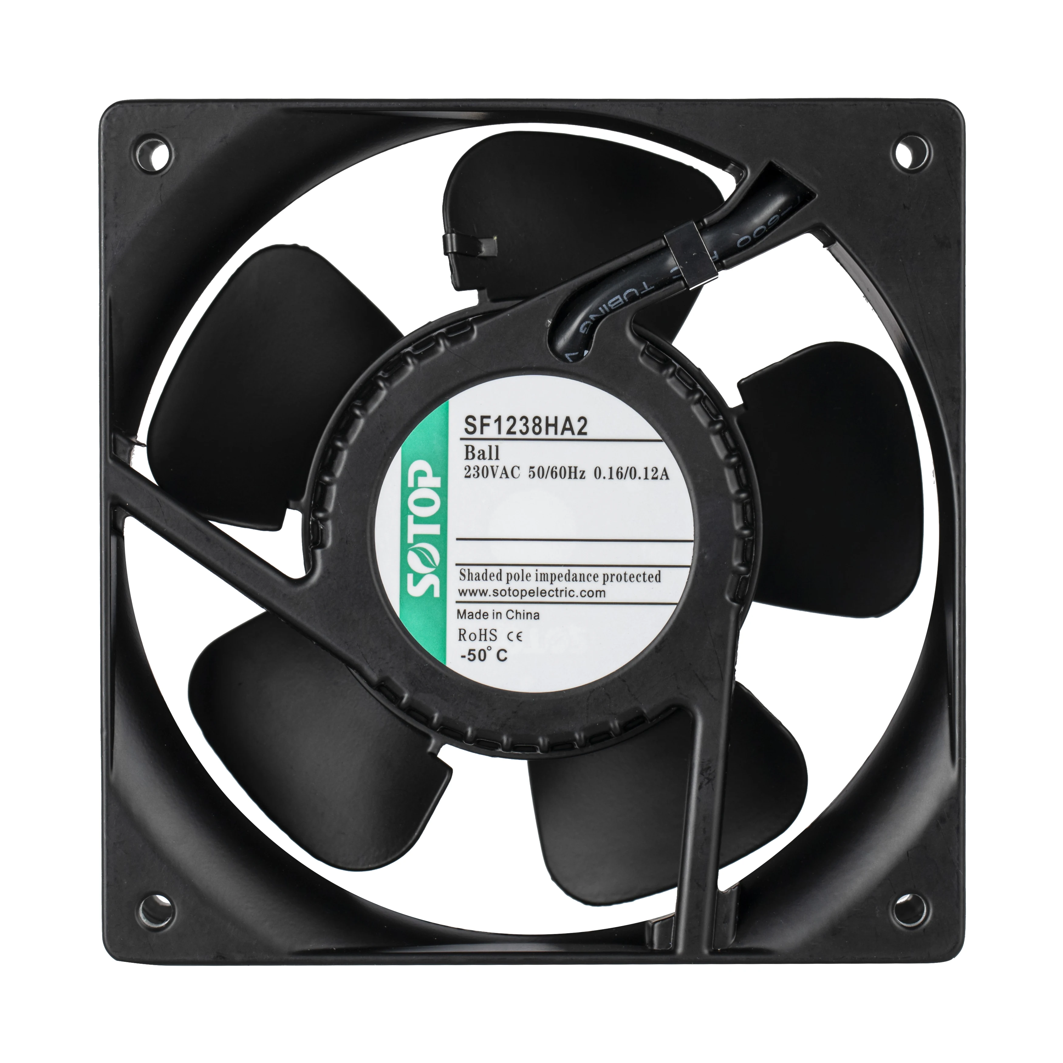 Industrial Axial Cooling Fan, SF1238, Aluminum, 120x120x38mm - detail 8
