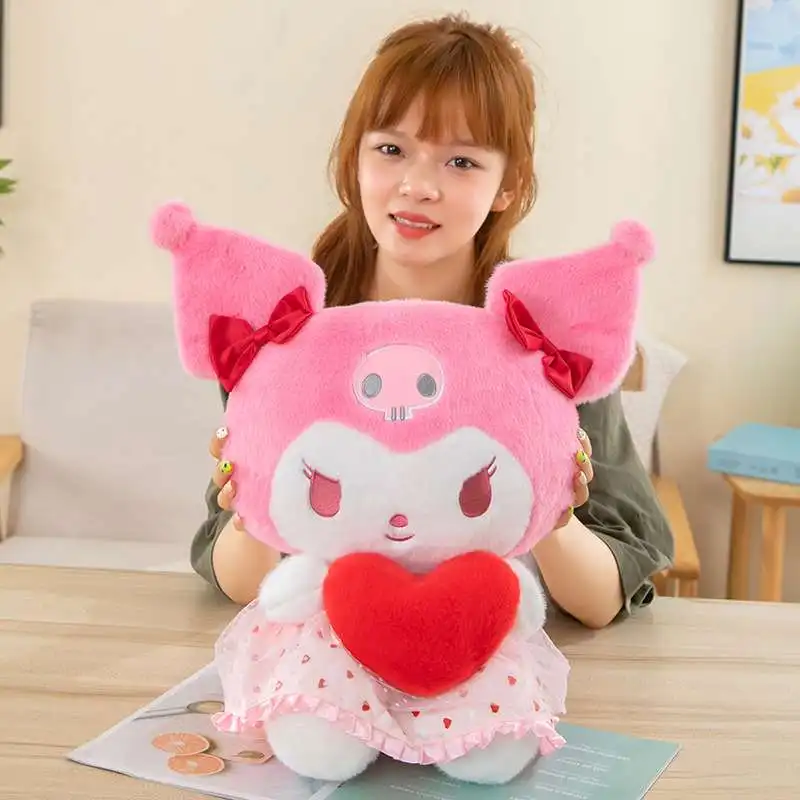 Super Cute Couple Melody Soft Plush Kuromi Stuffed Animal Sanrio Plush