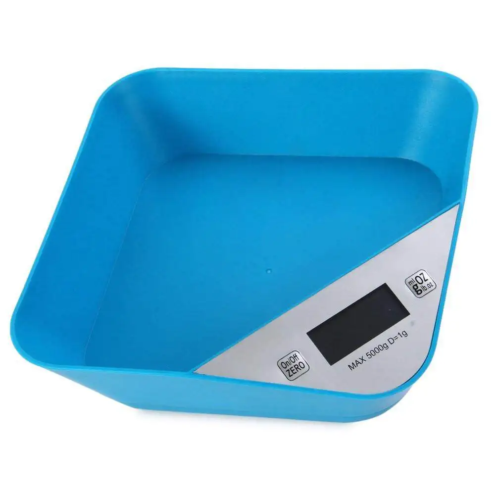 digital kitchen tray scale lcd 5000g