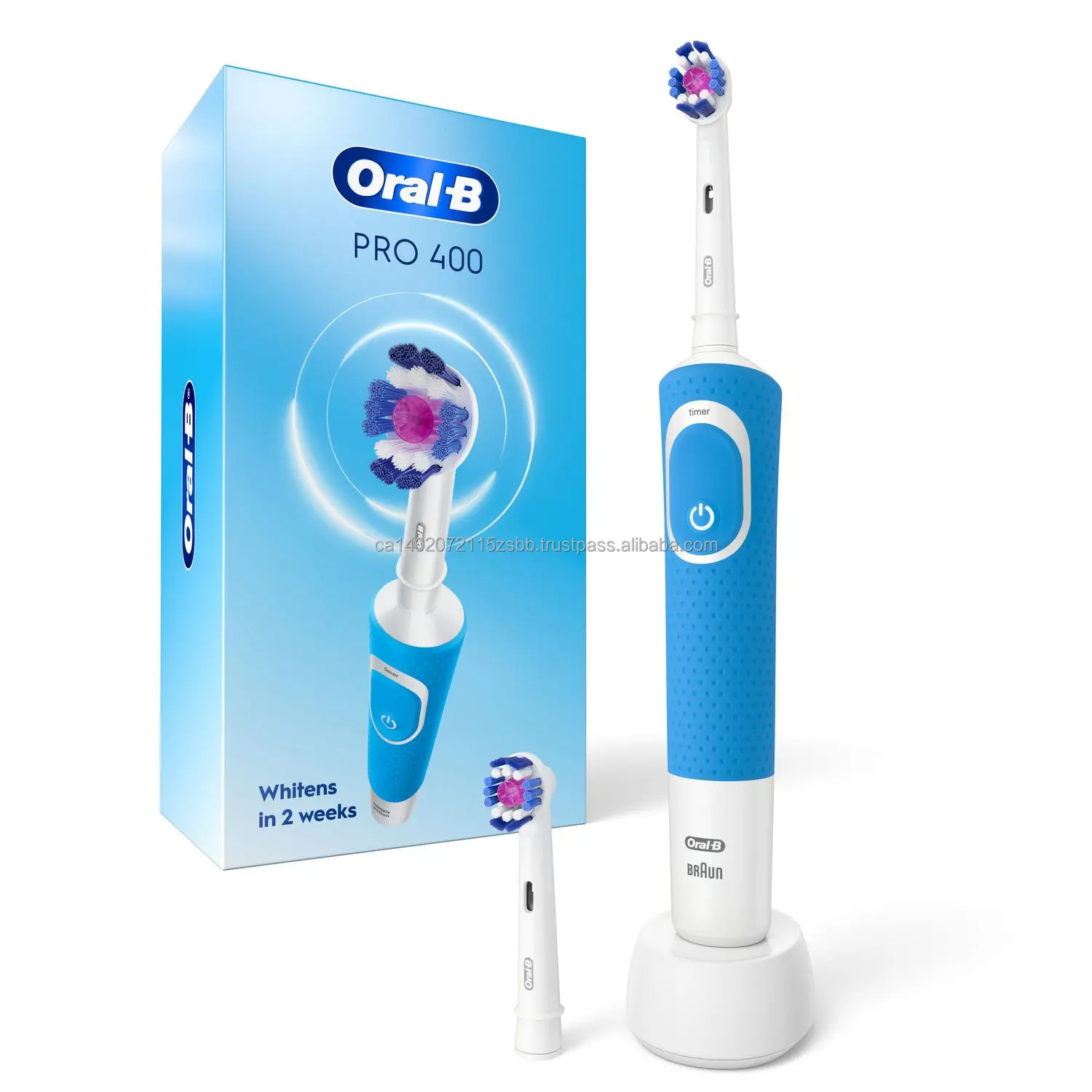 Oral-b Io Series 8 Electric Toothbrush With 2 Replacement Brush Heads ...