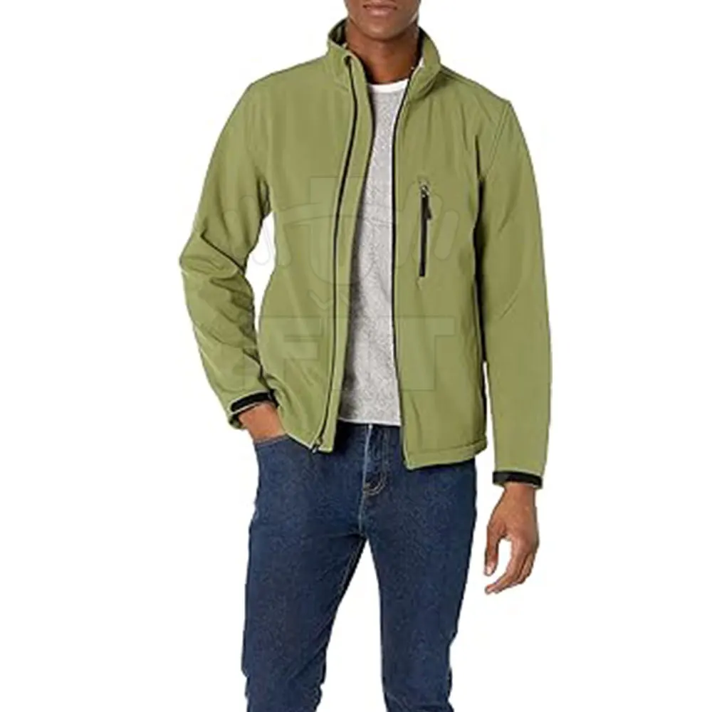 Professional Manufactured Slim Fit Softshell Jacket Casual Wear Outdoor Use Men Softshell Jacket