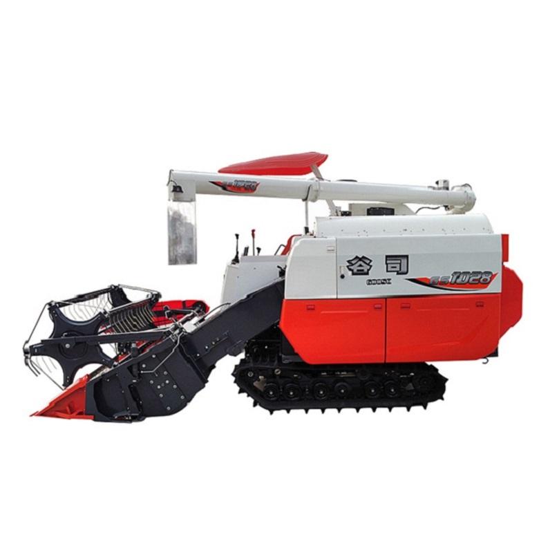 Agricultural Selfpropelled Crawler Type Rice Wheat Paddy Rice Grain