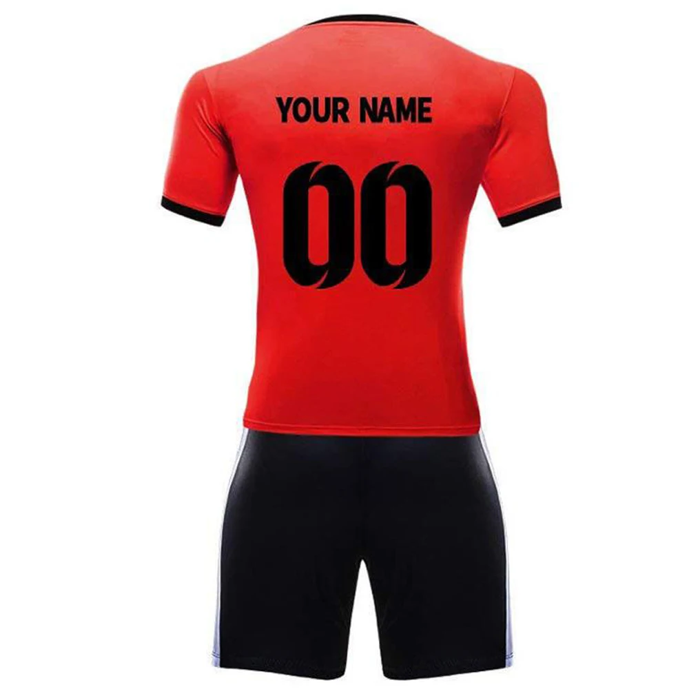 Factory Make Soccer Jersey Customized Top Quality Football Uniform Sports 100% Polyester Soccer Uniform