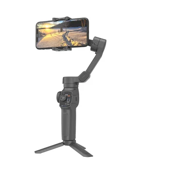 Hot Selling  L9 Popular 3 Axis Phone Gimbal Stabilizer AI Face Tracking Smart Shooting VLOG Selfie Stick Tripod With Fill Light detail image