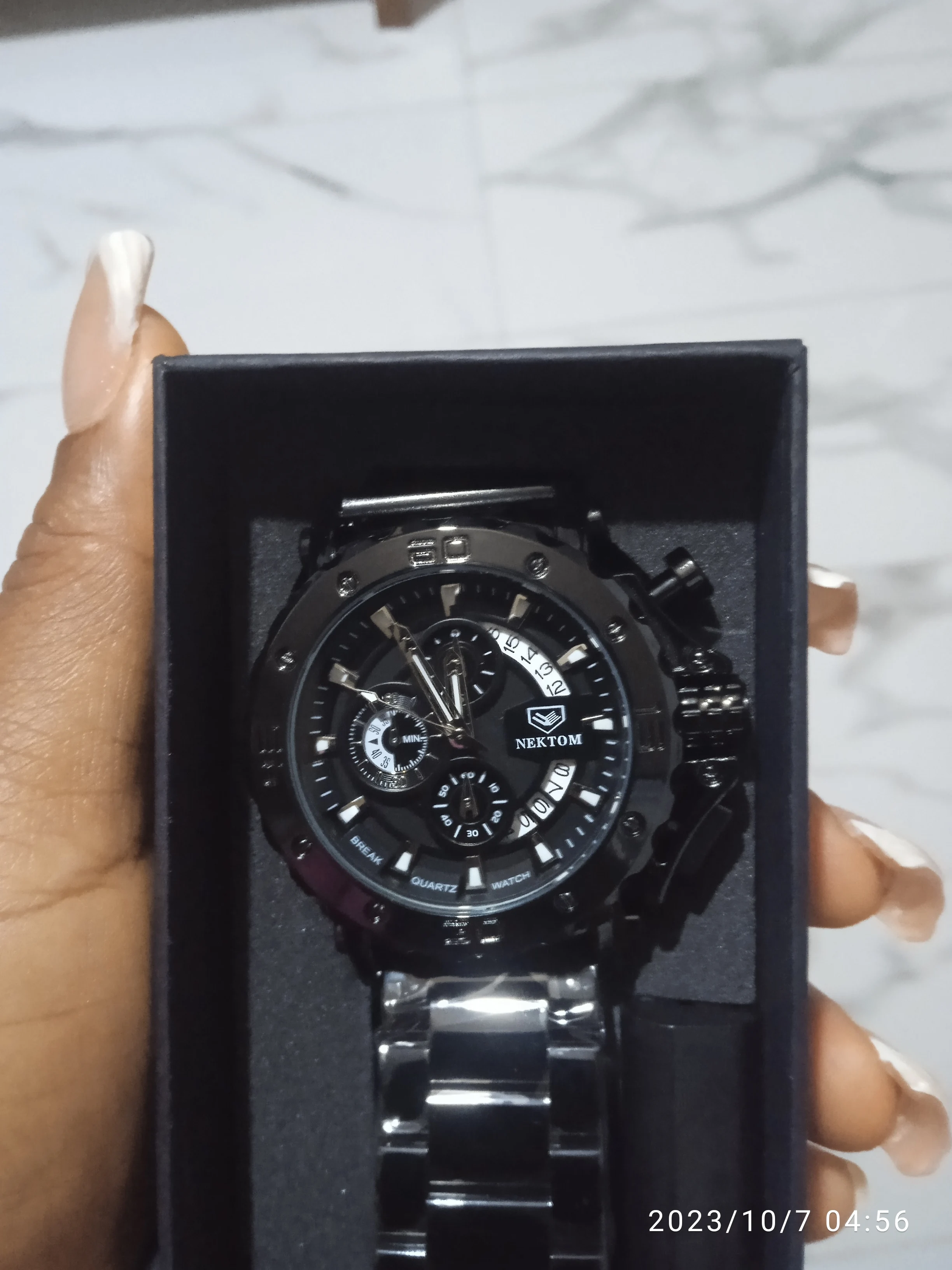 nektom top luxury sport quartz watch