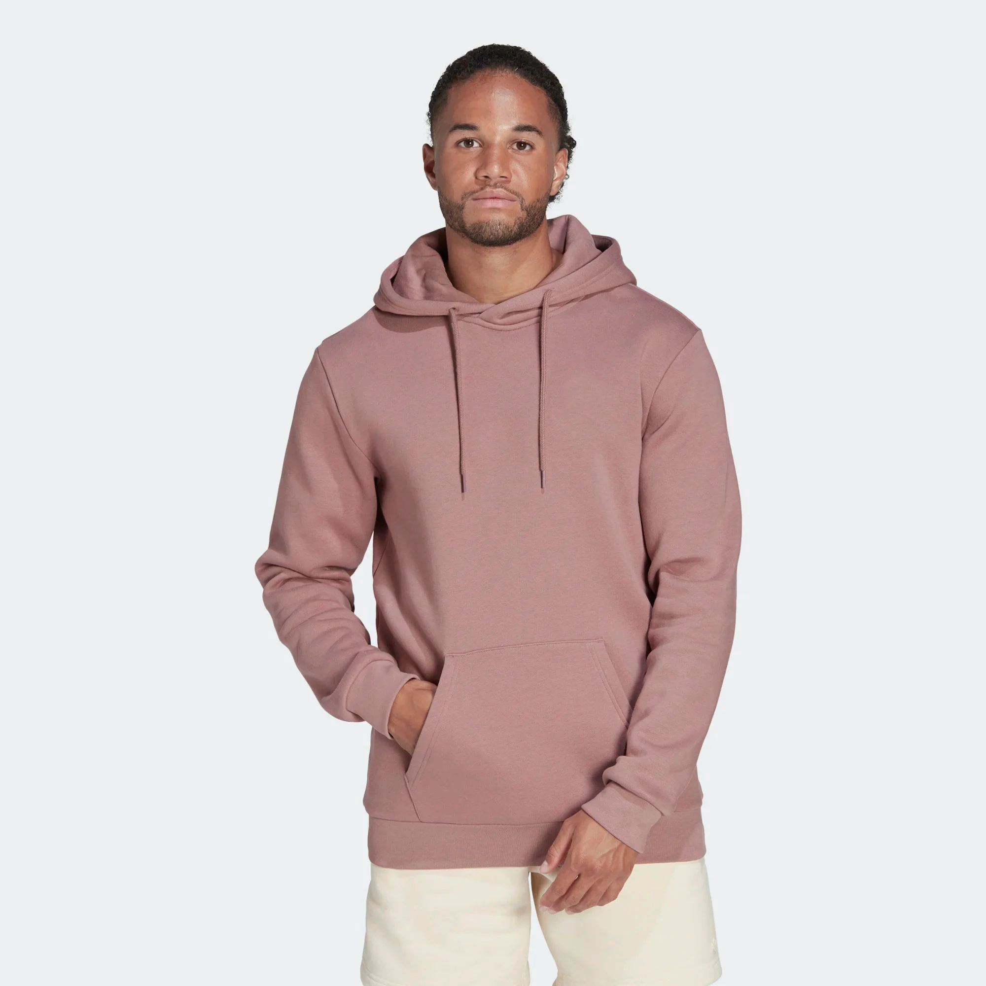 Regular Fit Heavyweight 70 Cotton 30 Recycled Polyester Fleece Essentials Trefoil Light Purple Men Pullover Hoodie Buy Pullover Hoodie Joggers Set Tracksuit For Men Weight Fleece Puffy Print