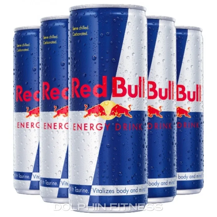 Набор ароматизированных энергетических напитков RedBull 435 мл безсахарная нежирная бутылка упаковочная коробка для безалкогольных карбонатная вода
