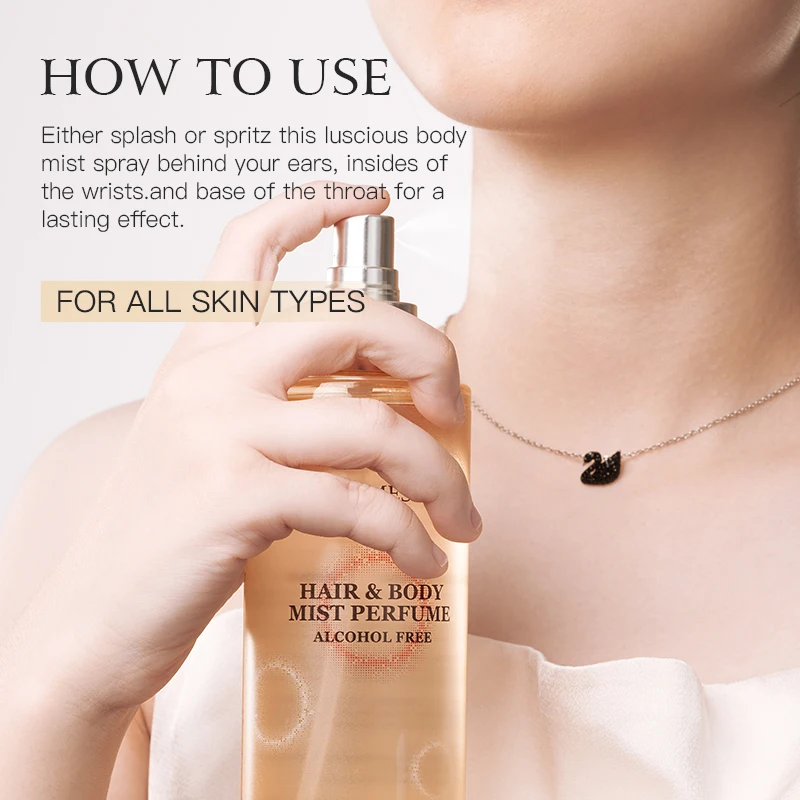 KOMESIC High Quality Ladies Body Spray Victoria Fragrance