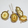 Yellow Quartz Druzy