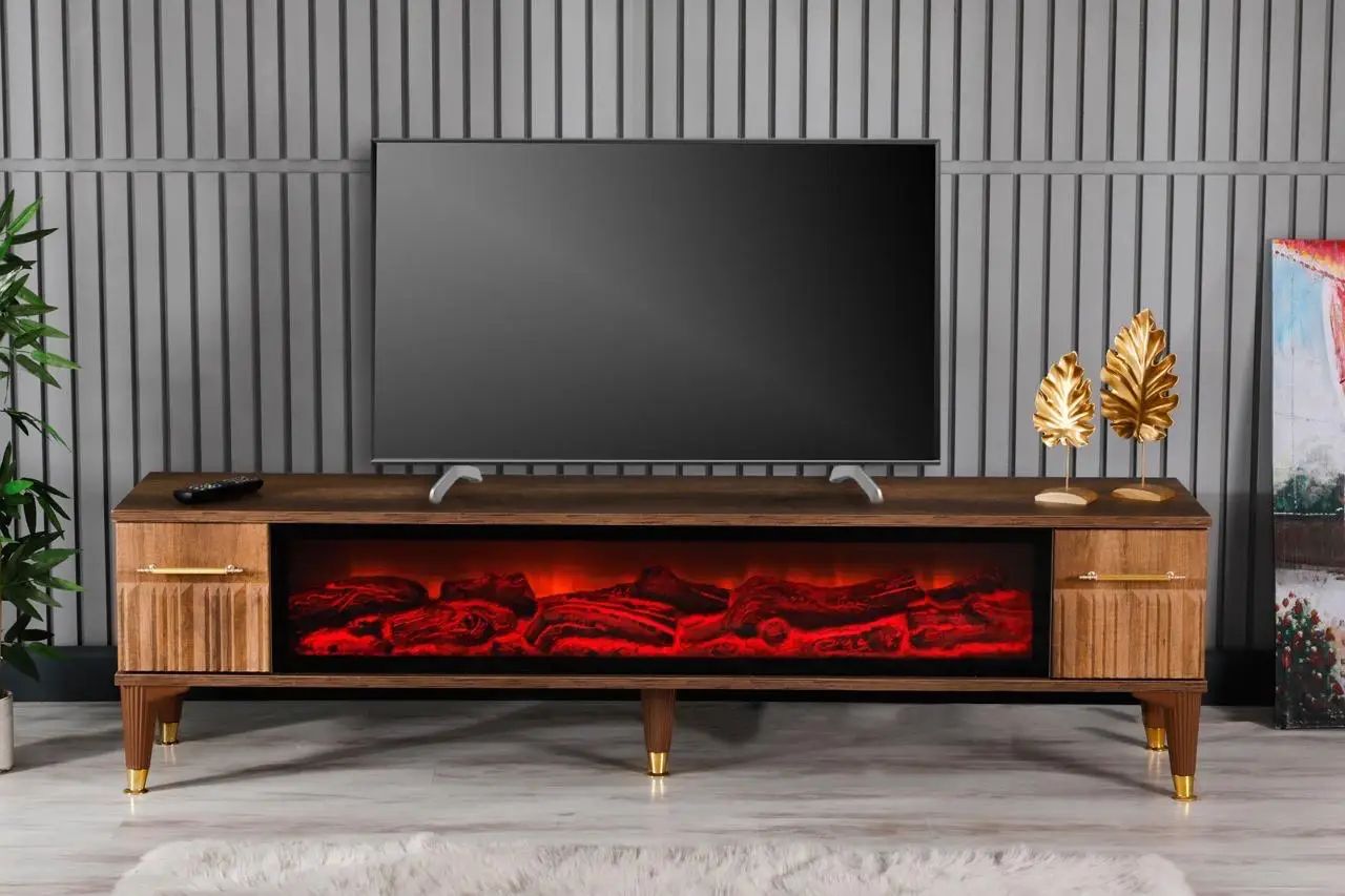 Elegant European Style TV Unit Beautifully Designed Living Room Furniture Bedroom Outdoor Warehouse Workshop Hospital