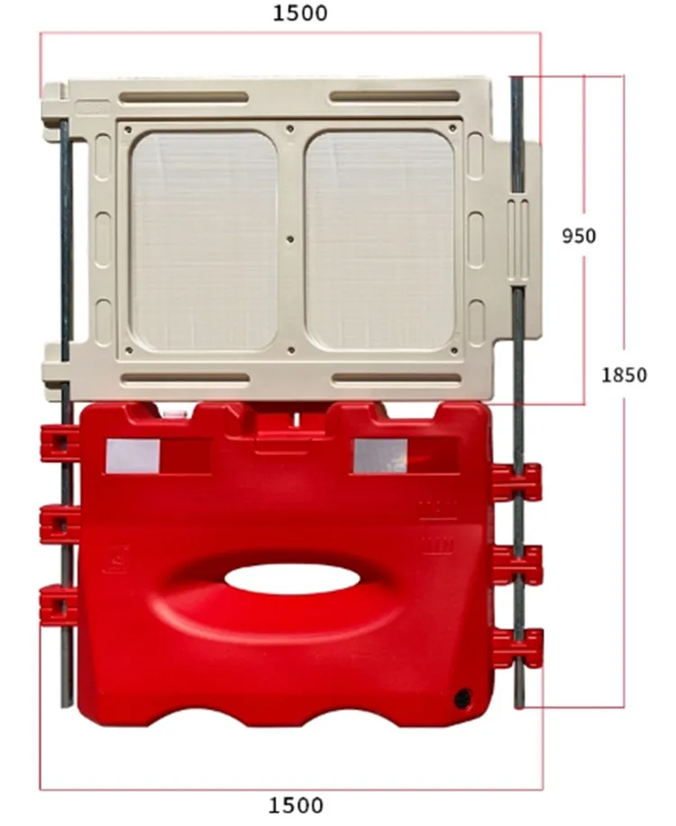 Safety Barrier Barricade HDPE protection Traffic privacy fences