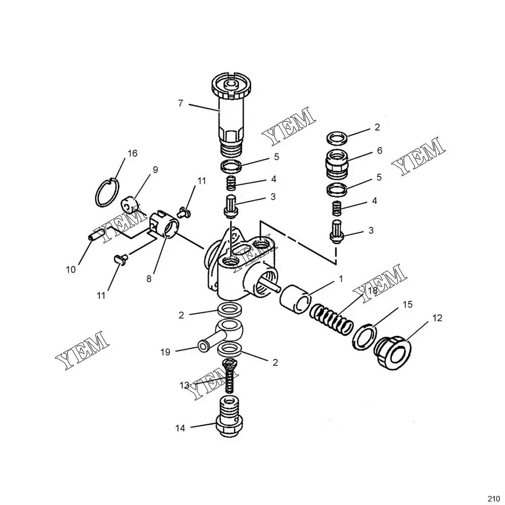 Brand New D4C III D5C III D4G D3G D3C III D5G Fuel Transfer And Priming Pump Assembly 118-6814 1186814
