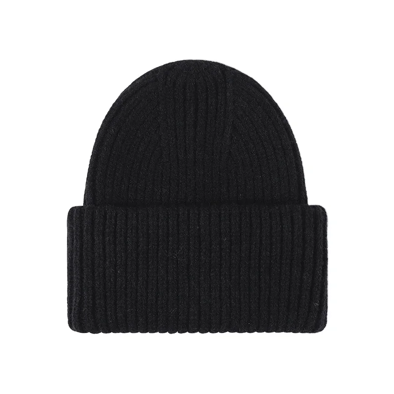 Glory Fully Custom Unisex Warm Thicken Cashmere Beanies Knitted Wool Hat Knit Beanie Winter Hats for Women Men
