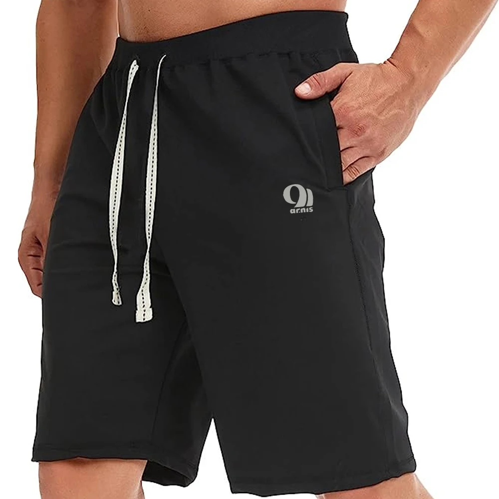 Workout Gym Short Quick Dry Active Training With Pockets Casual Men