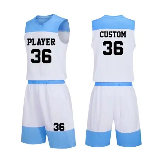 Customized Jersey Basketball Uniform Sets Popular Design With Name