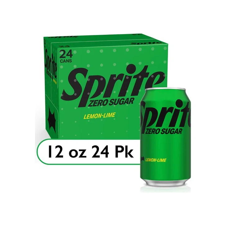 レモンライムソーダ　見本缶 7UP Zero Sugar Lemon Lime Soda Cans Multipack - 12-12 Fl. Oz