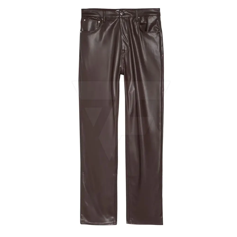 Leather Pants Made In Pakistan Custom Slim Fit Regular Leather Pants In High Quality/2023 Men