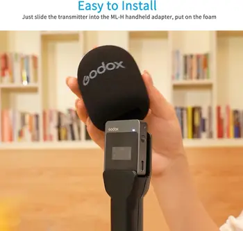 GODOX ML-H Handheld Adapter MoveLink II M1/M2 & MoveLink M1/M2 Wireless Microphone System Kit Movelink UC1/UC2/LT1/LT2 Kit detail image