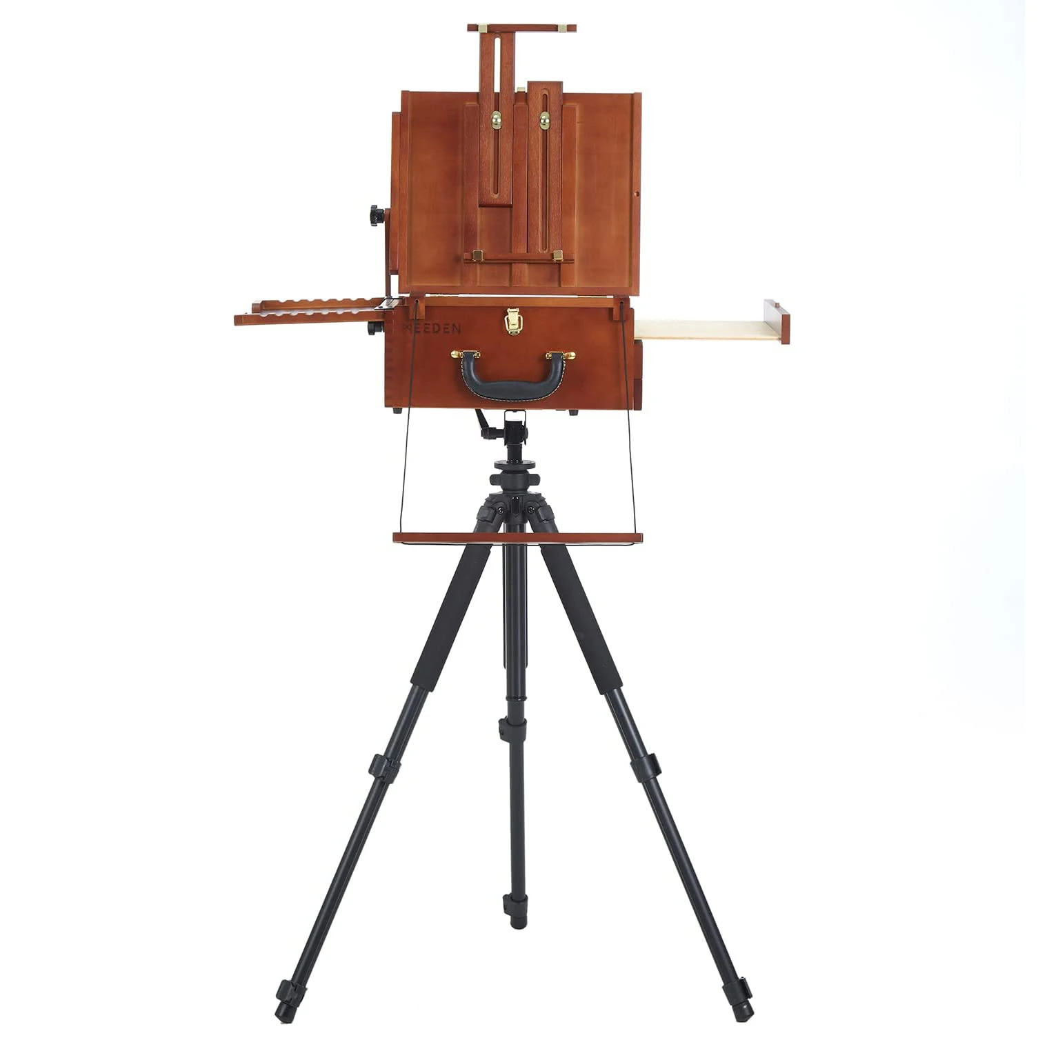 MEEDEN Plein Air Painting Easel with Aluminum Travel Tripod and