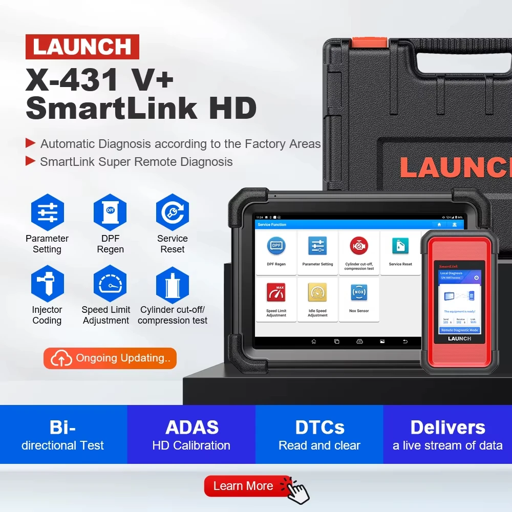 Ra mắt công cụ quét hai chiều Obd2 X431 + HD Full Set X-431 PRO3S + Elite SmartlinkC 2.0 cho ô tô và xe tải
