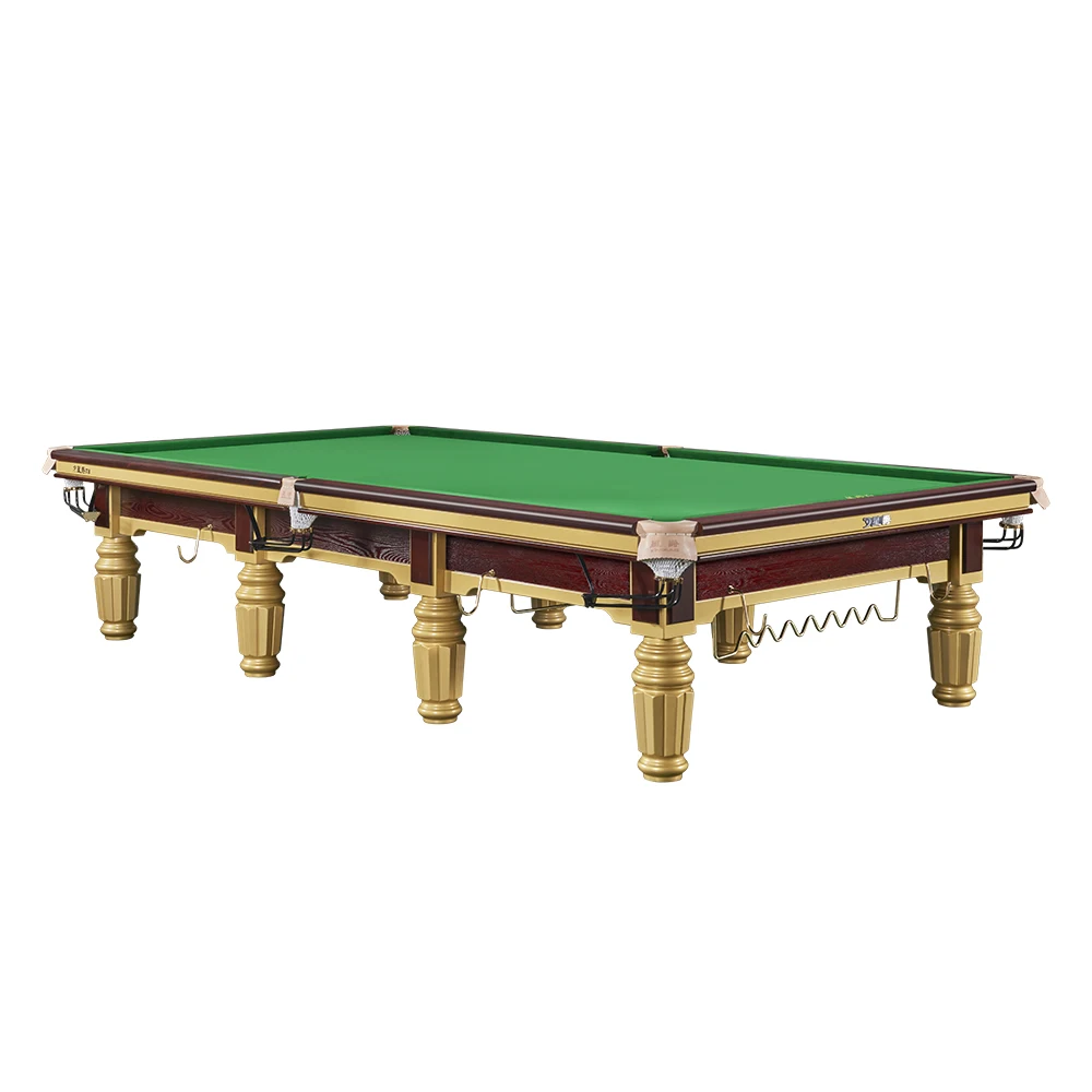 Premium Snooker Table 12ft Size with Advanced Cushions for Training & Competition