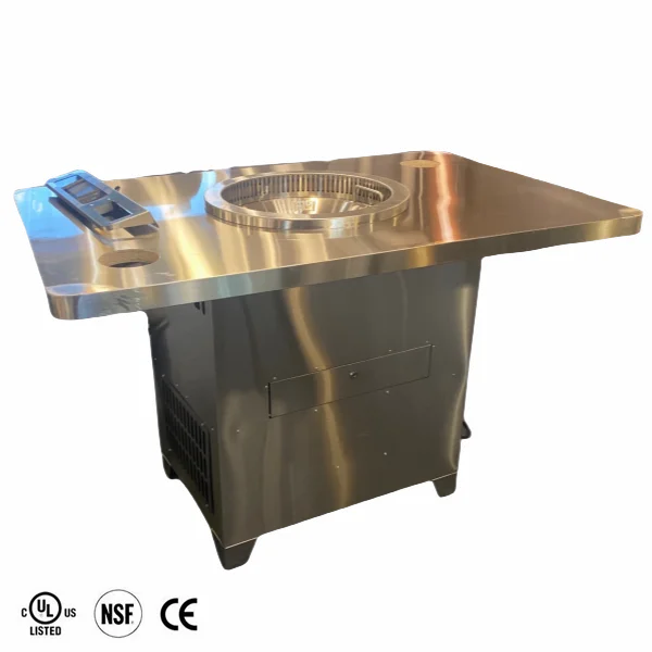Stainless Steel Hot Pot Table