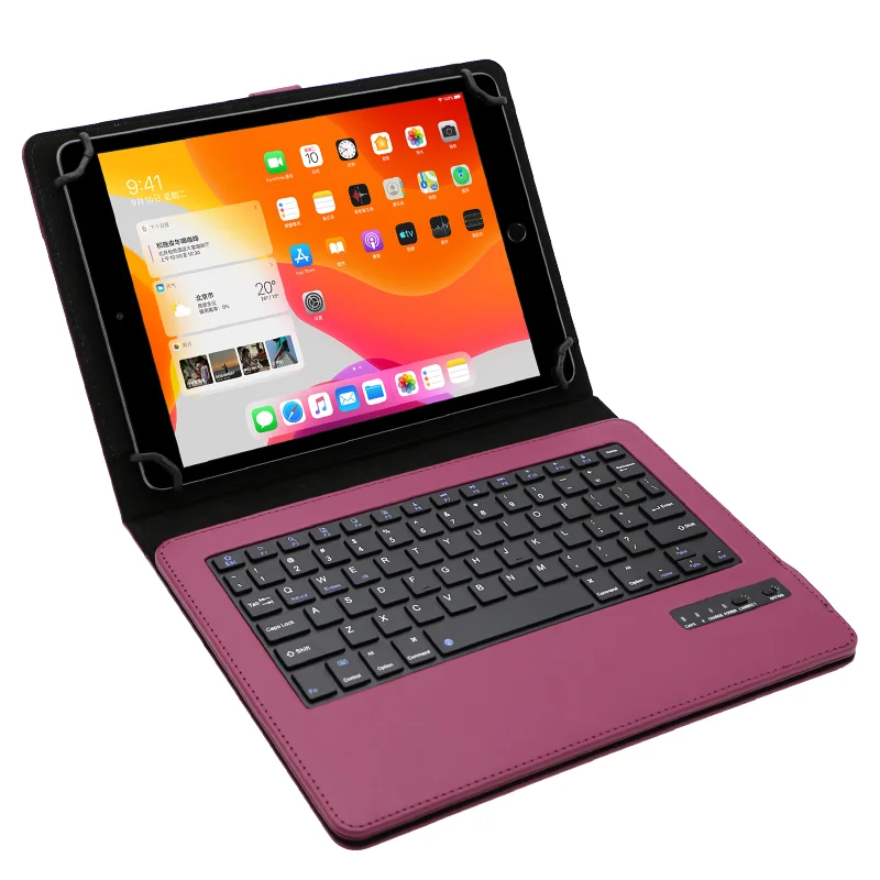Universal Tablet Keyboard Inch Case with Bluetooth