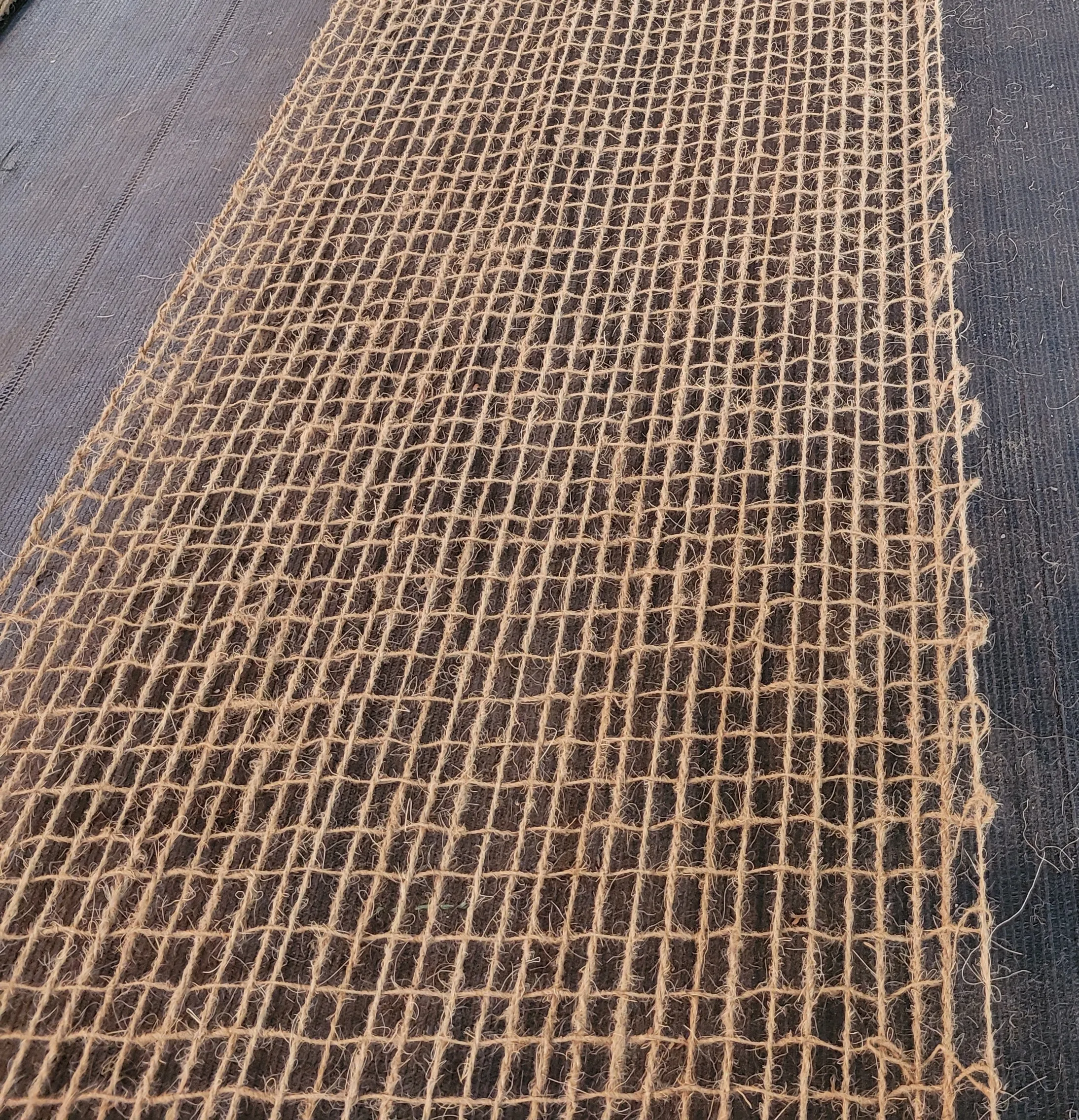 Coconut Net Coir Geotextile Coir Net Vietnam Effective Soil Erosion ...