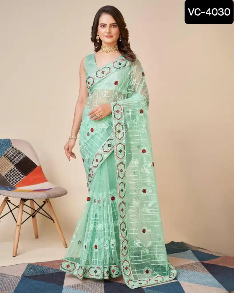 Indian and Pakistani Style Designer Soft Net Saree Women Muslim Dress Chiffon Fabric Lowest Price Salwar Kameez Suit and Gowns