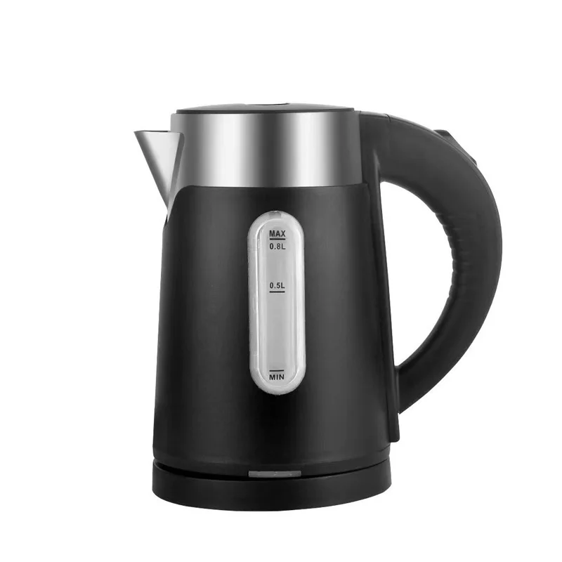 Sleek Black Electric Water Boiler, Contemporary Style for Home & Office, Perfect for Daily Use