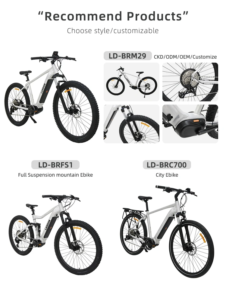 Bicycle Motor Electric Bicycle Motor Landon Mtb City Road Front Rear