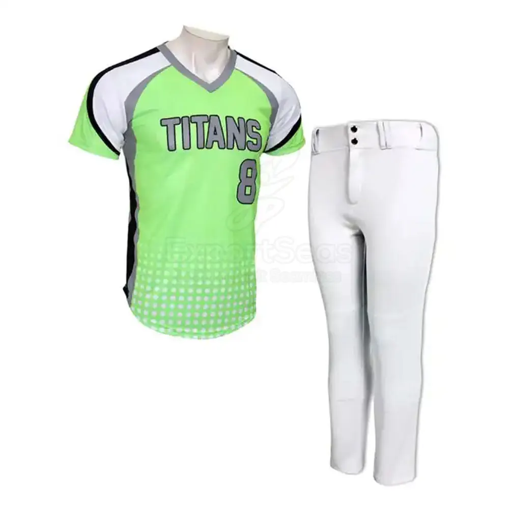 Ropa de práctica Uniforme de softbol de mujer de gran tamaño Uniforme de  softbol de diseño personalizado más vendido