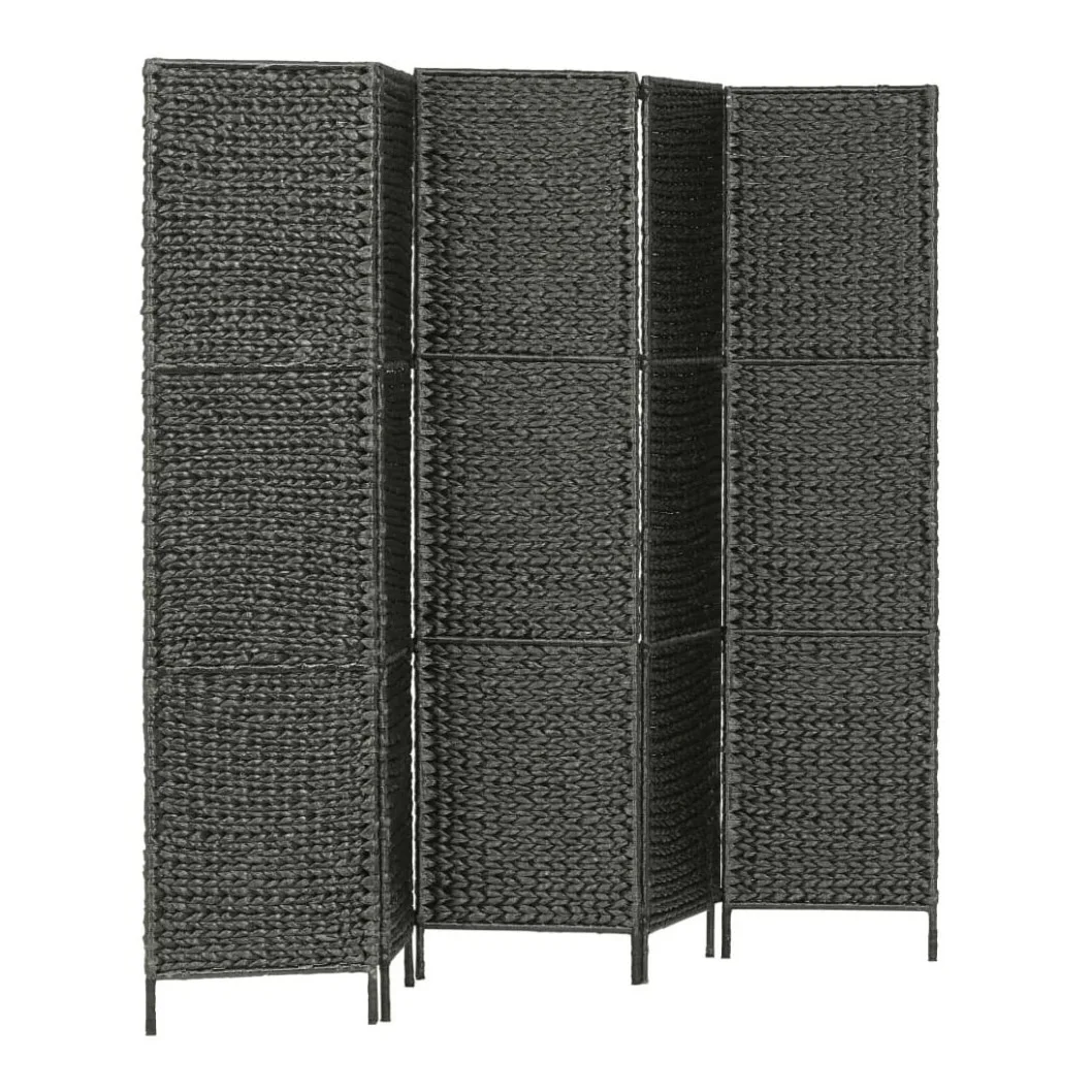 Customizable size & color sliding partition wall restaurant space division water hyacinth room separation panels