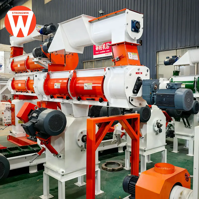 Strongwin настраиваемый SZLH250 От 1 до 2 лет/h мельница для корма птицы гранулятор животных