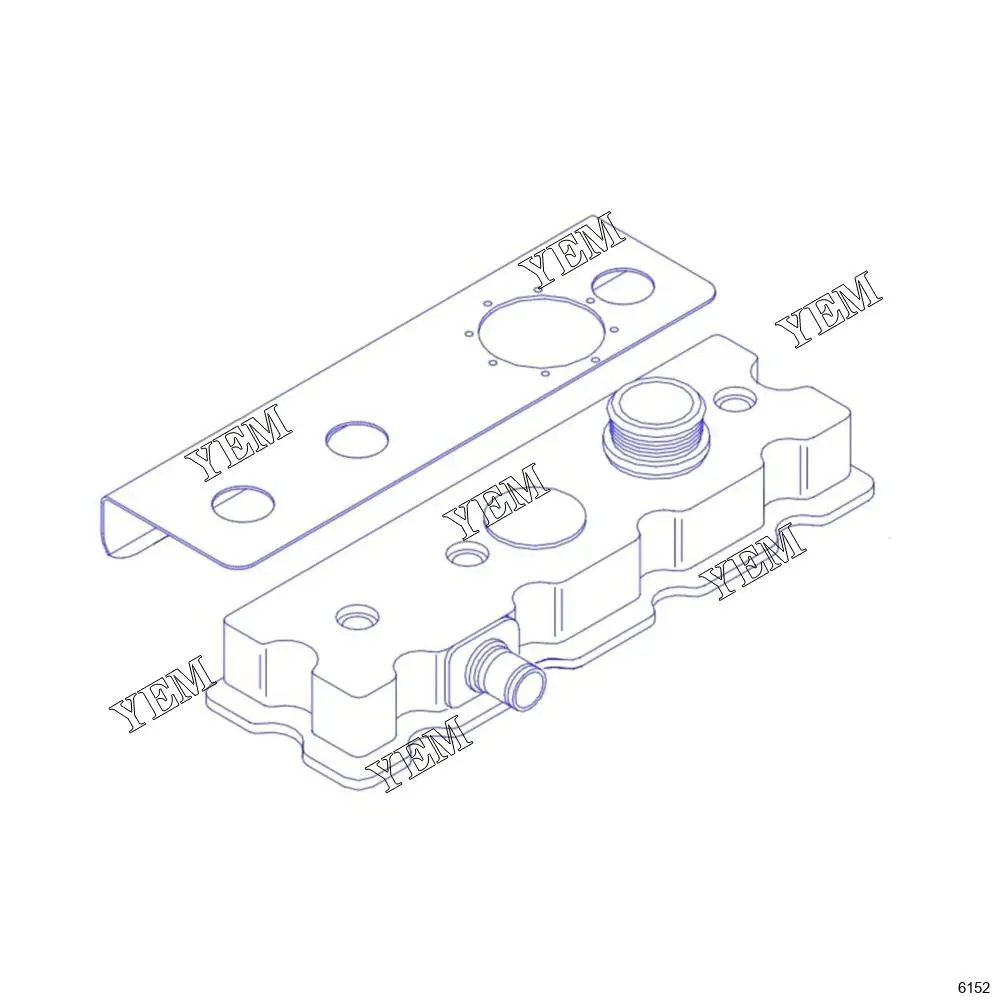 436C 420D 442D 430D 432D 416C 428D 438C 416D 426C 438D 428C Cover Assembly-Cylinder 214-6283 2146283