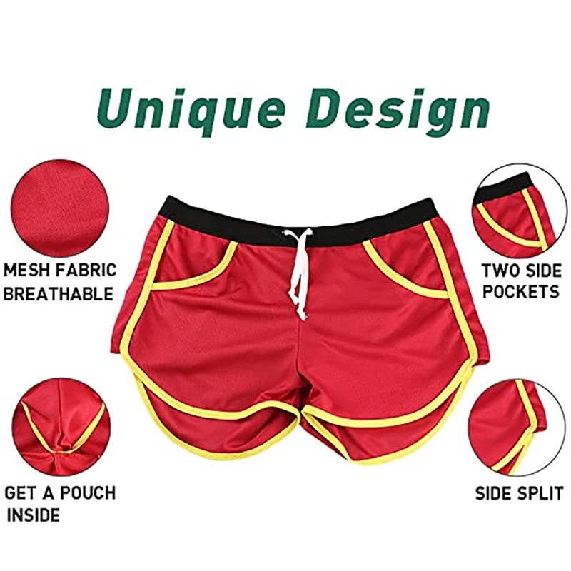 Custom  New Men's Fiess Gym Running Shorts Branded Workout Sweat Sport Shorts for Men655_voghion.com