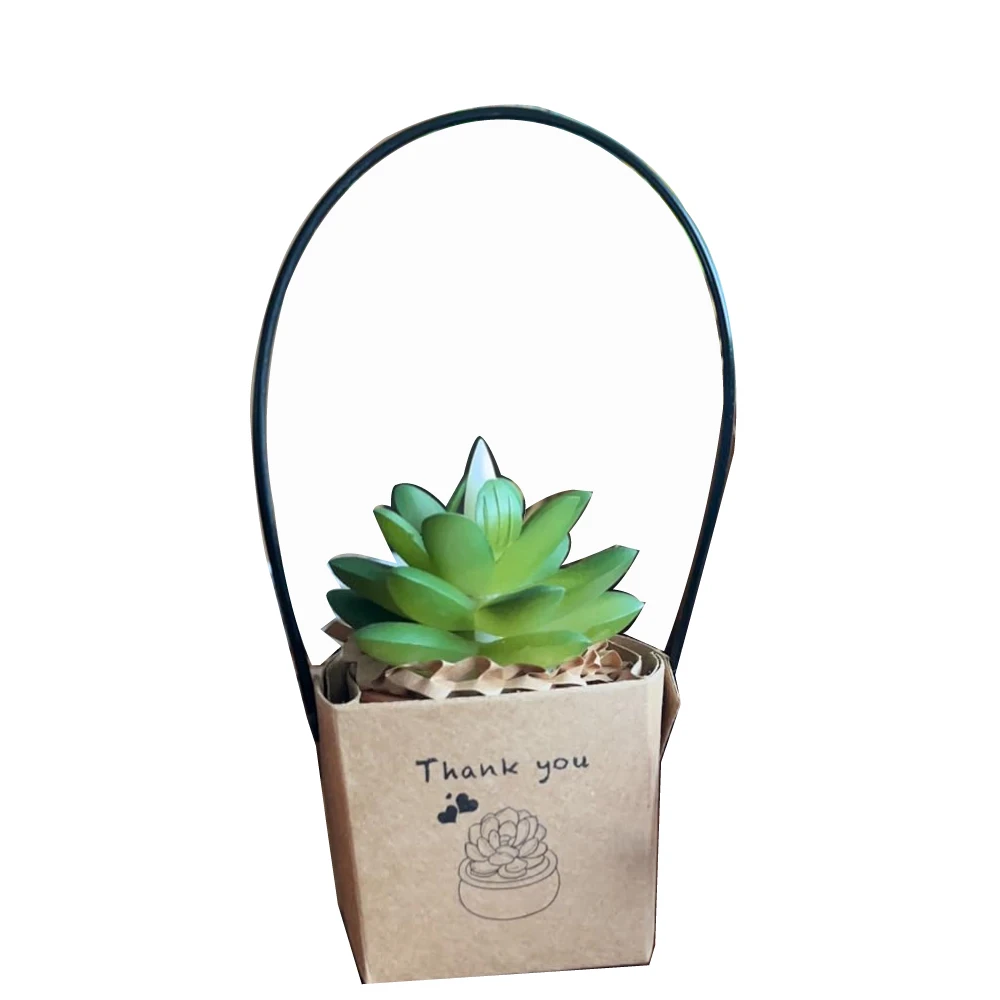 4 inch ceramic flower pots 4in Beige Satchel Ceramic Planter, Paper Bag Shaped Plant Pots for Home  Decor