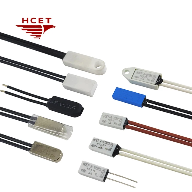 HCET KSD9700 Thermal Protector Uchiya Ui2 Replacement 250V 10A Bimetal Switch for Electric Blanket Battery Operated Temperature