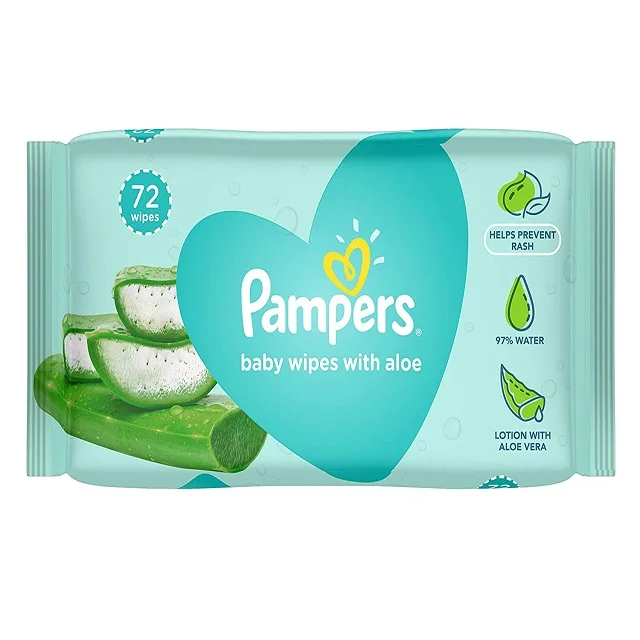 Pampers Aqua Harmony Baby Wipes Either 144 Wipes (pack Of 3) Buy