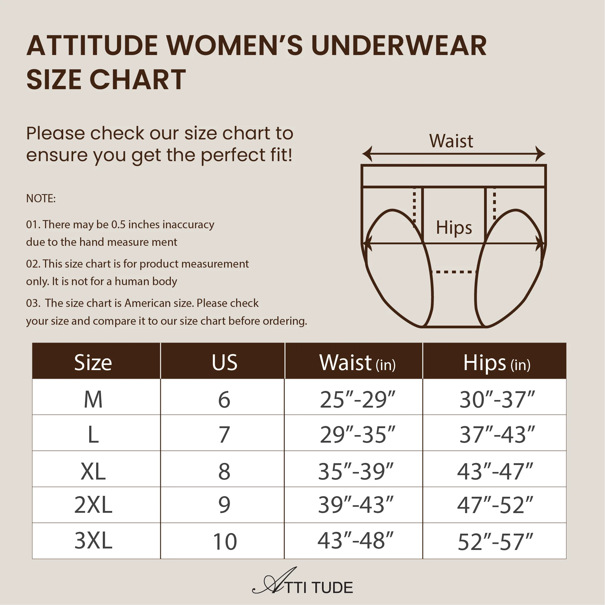 Attitude Protimo Stylish High Waisted Women's Underwear Best Price ...