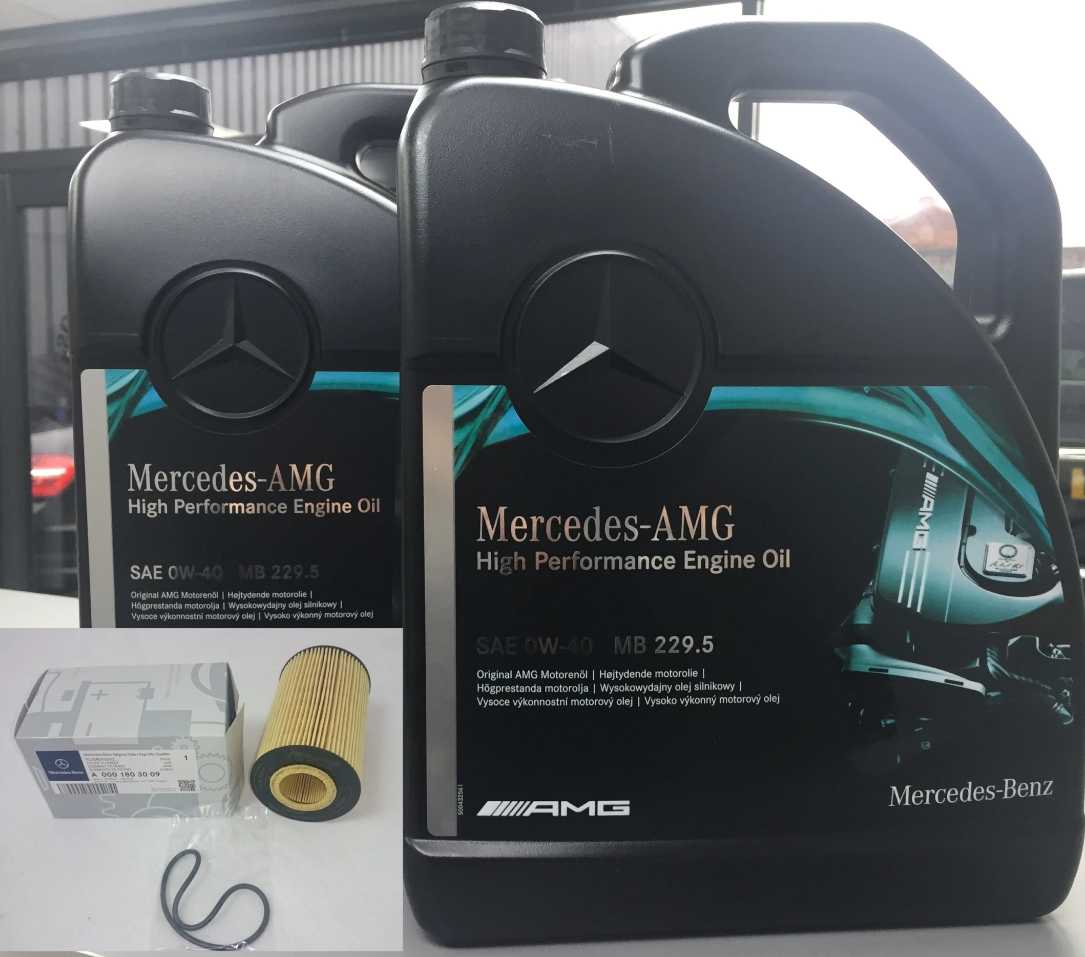 Mercedes Benz Genuine 5W-30 Engine Oil MB 229.52 - Synthetic Car 