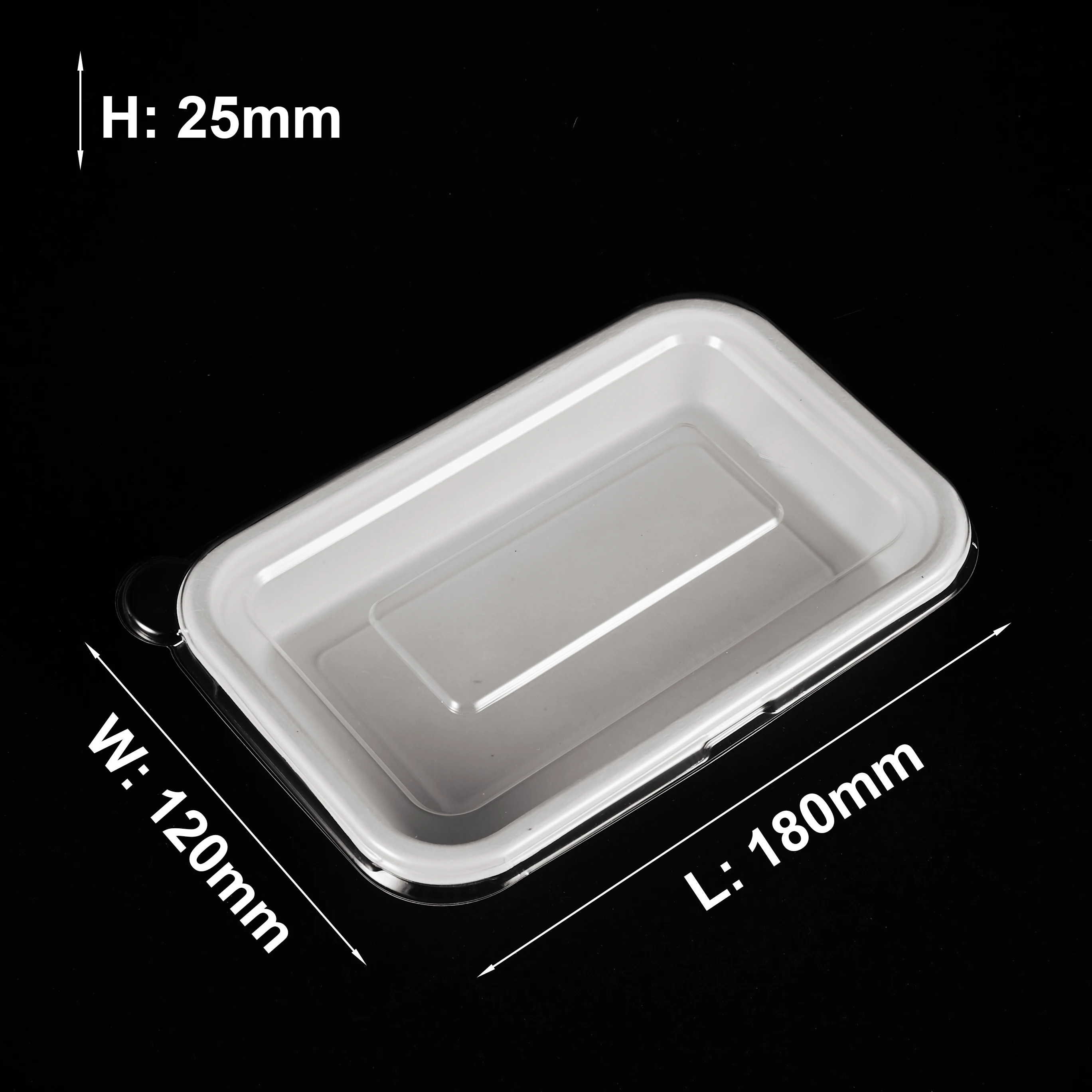 Биоразлагаемый пищевой одноразовый пластиковый фруктовый отсек лоток с