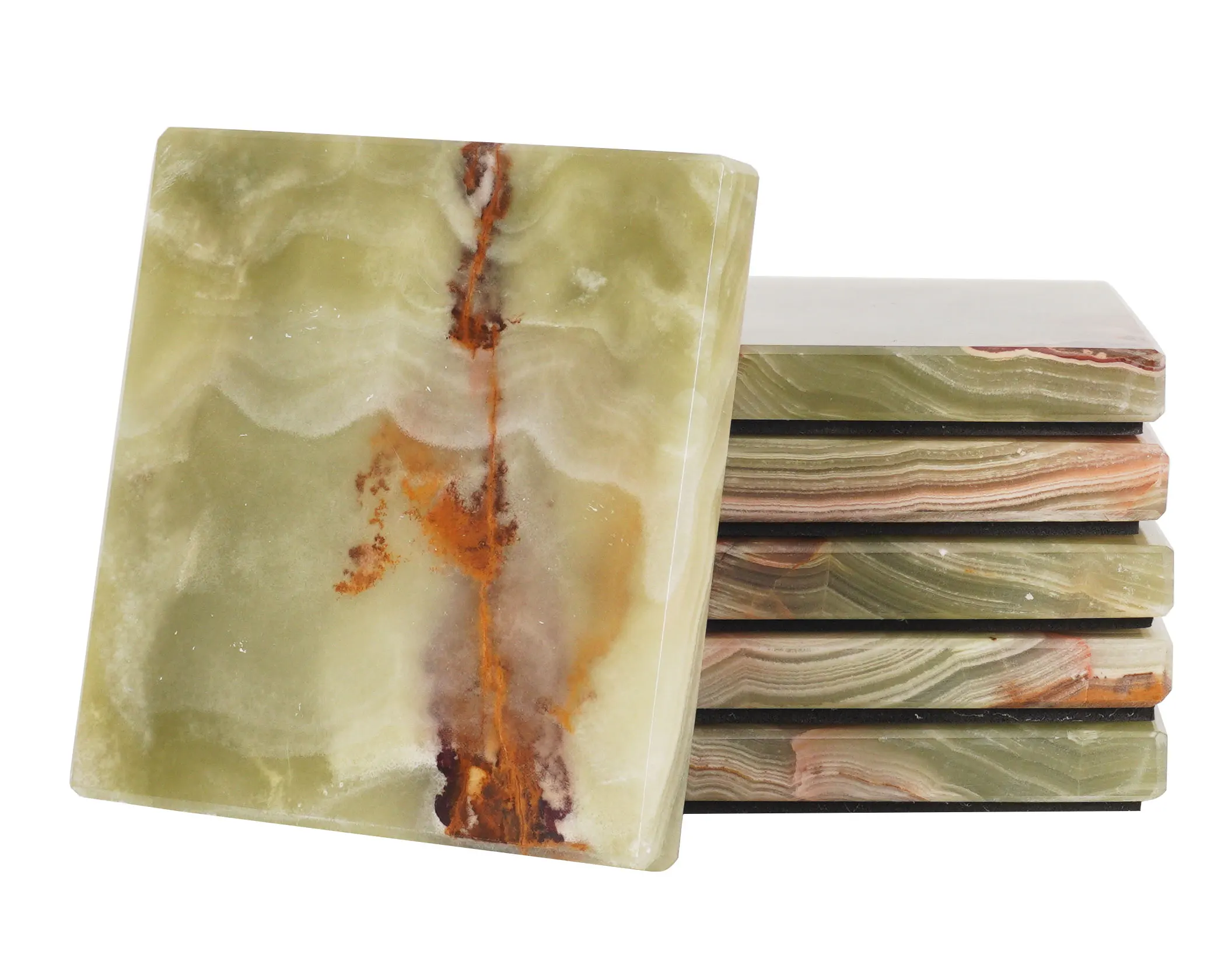 Coaster Plates Marinara Handmade Marble 3.5 Inch Drink Cup Pad,Coffee