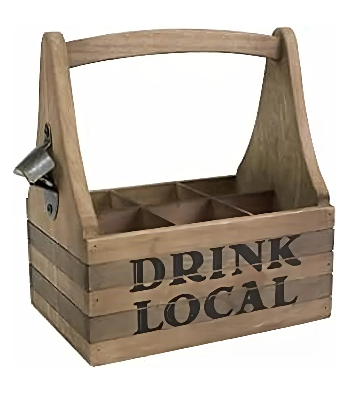 Top Selling Wooden Bottle Holder Beer Bottle Caddy Bar & Picnic