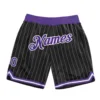 Noir Blanc Rayures violet-blanc