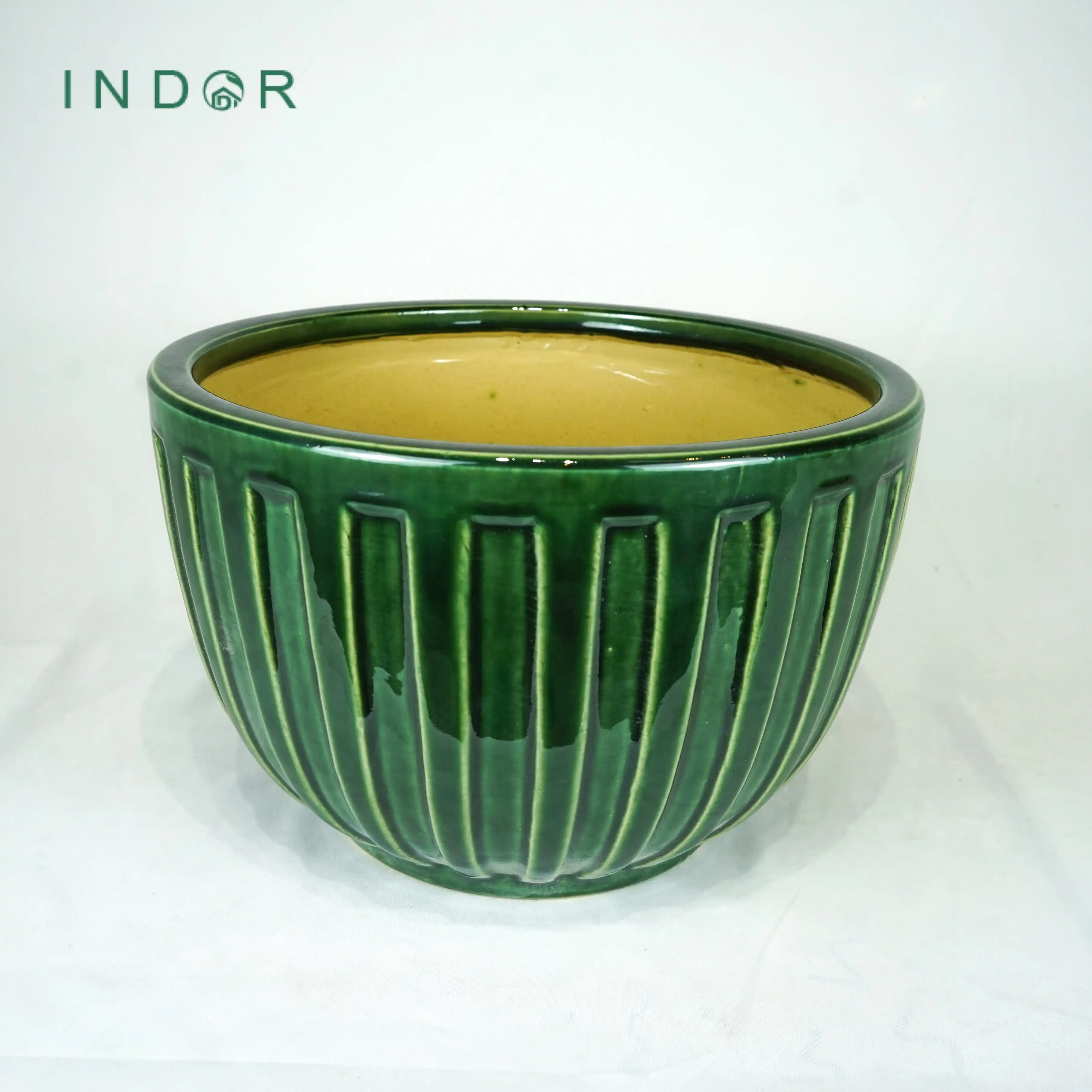 Home And Garden Supplies Glazed Ceramic Collection Floor Boughpot