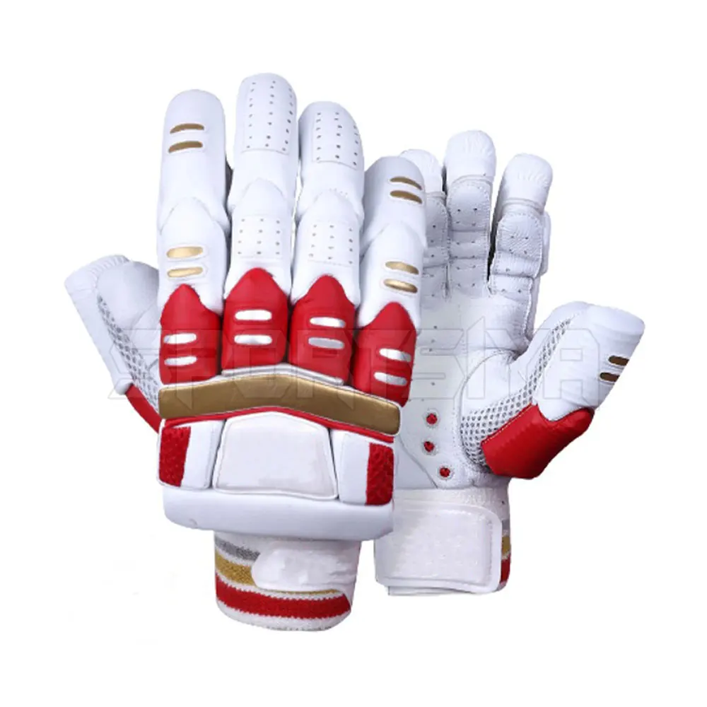 Cricket Gloves Professional Hot Sale Cricket Batting Gloves Leather