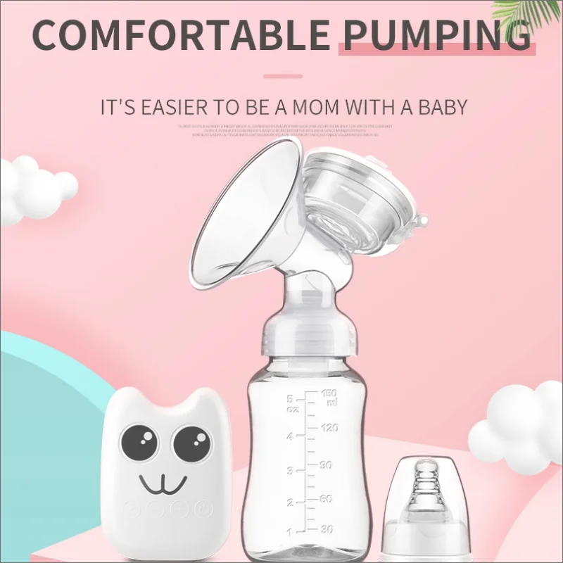 Hospital Grade Portable Rechargeable Automatic Breast Pumps Wearable