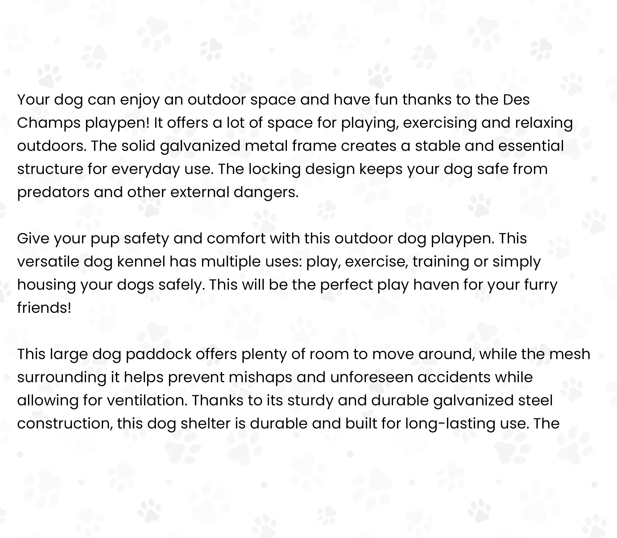 Hot Product 2022 Outdoor Dog Cage With Protective Cover Roof High